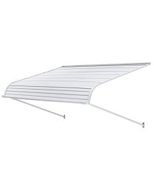 Aluminum Awning 60 x 42 in, Durable Window Awning Door Canopy