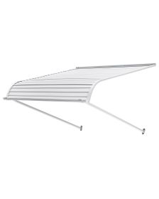 Aluminum Awning 40 x 42 in, Durable Window Awning Door Canopy