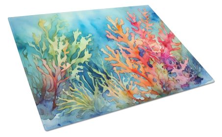 NEW Seaweed Glass Cutting Board Decorative Tempered Glass Kitchen Cutting and Serving Board Large Size Chopping Board