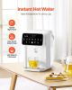 Instant Hot Water Dispenser, Countertop Boiling Water Dispenser with Adjustable 7 Temperatures & 7 Water Volumes, 118oz Removable Water Tank